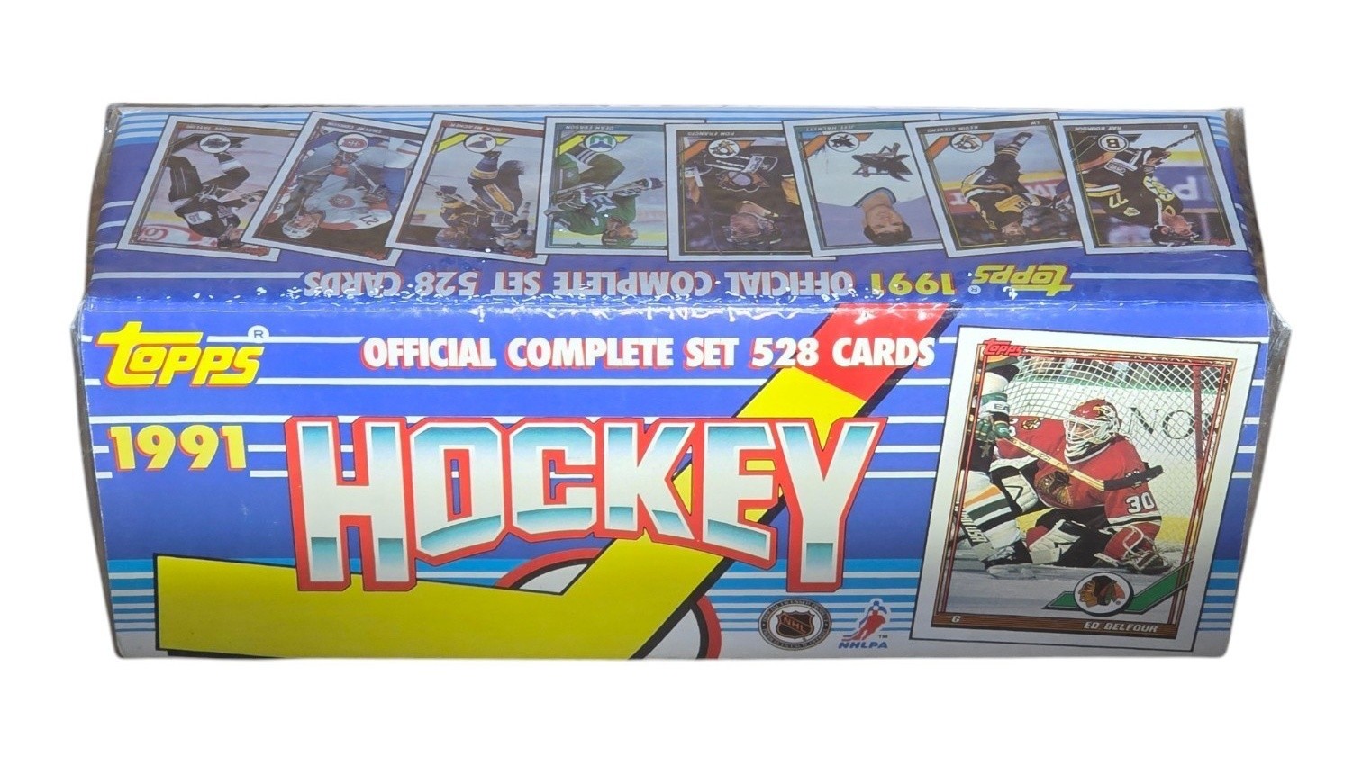 1991 Topps Hockey Official Complete Factory Set  528 Cards  Sealed Box