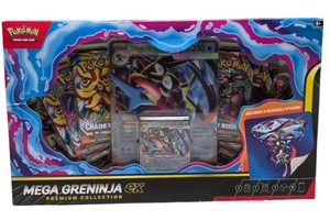 Pokmon TCG Mega Greninja ex Premium Collection  8 Booster Pack