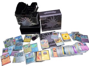 Pokmon Center Mega Evolution Pitch Black ETB Opened  Cards, Dice & Accessories