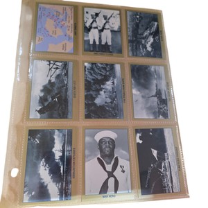 Remember Pearl Harbor 50-Card WWII Historical Trading Card Set  Protective Pages