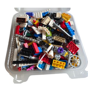 Approx. 1 lb 1.8 oz Assorted LEGO Bricks, Plates, Beams & Specialty Pieces