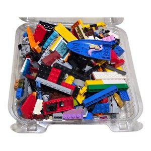 Approx. 1 lb 2 oz Assorted LEGO Building Bricks, Plates & Specialty Parts