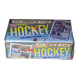 1990 Topps Hockey Official Complete Set  396 Cards  Sealed Box