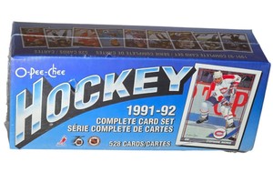 1991-92 O-Pee-Chee Hockey Complete Card Set  528 Cards
