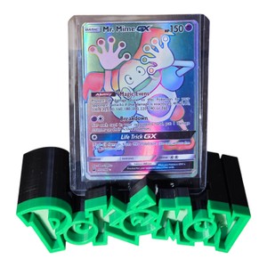 Pokmon Mr. Mime GX 173168 Rainbow Secret Rare Card
