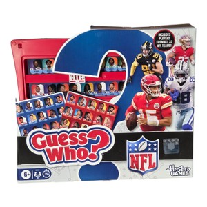 Hasbro Guess Who NFL Board Game  All 32 Teams, 2-Player Ages 6