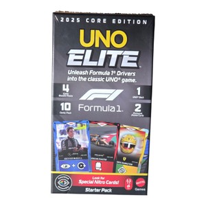 2025 UNO Elite Formula 1 Core Edition Starter Pack  Sealed