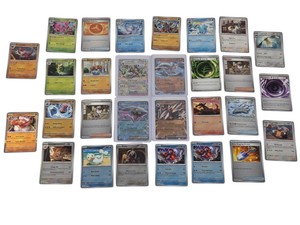 Huge Pokmon TCG Lot  Cyclizar, Reshiram, Veluza & Excadrill ex  Foils, Trainers & Energy