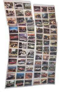 90 Classic Chevrolet Chevy Set Collector Cards Cars Trucks  10 Binder Pages