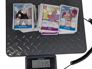 Approx. 1 lb 15 oz One Piece Card Game TCG Bulk Lot Unsorted Cards