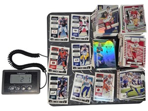 Approx. 2 lb 1 oz NFL Football Card Bulk Lot Panini Contenders Optic Elite