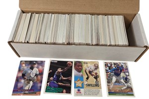 Huge Unsearched Sports Card Lot Vintage 1991-1994 - Eric Young, Pat Swilling, Jim Jackson and many more