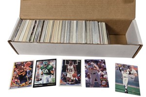 Unsearched Sports Card Lot Vintage 1993-1995 - Billy Owens, Alan Trammell, Glenn Cadrez and more