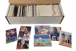 Large Unsearched Sports Card Lot Vintage 1993-1994 - Eric Karros, Harold Miner, Doug Smith and many more