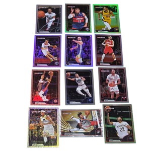 12-Card NBA Hoops Basketball Lot  Stephen Curry, Haliburton, Will Riley RC & Derik Queen RC