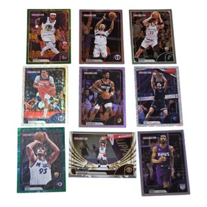 9-Card NBA Hoops Basketball Lot  Gary Payton II, Scoot Henderson, Zach Edey & RCs