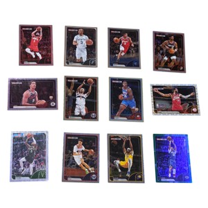 12-Card NBA Hoops Basketball Lot  Lillard, Trae Young, Chris Paul, RCs & Foils