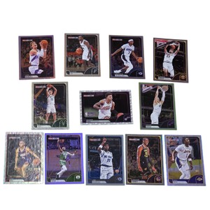 12-Card NBA Hoops Basketball Lot  Jaylen Brown, DeAaron Fox, Keyonte George & Rookie Cards