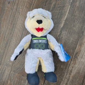 Minnesota Timberwolves Crunch Mini Plush Bear  NBA Mascot Collectible With Tag