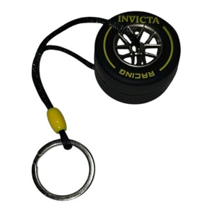 Invicta Racing Tire Keychain  Key Ring Accessory New in Package