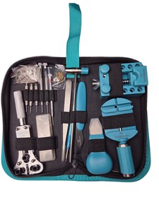 Retail Value $69.00 TechnoMarine Watch Travel Tool Kit With Zipper Case & Watch Repair Tools