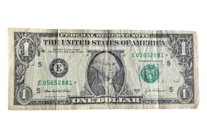 2003A $1 Federal Reserve Star Note  E05652881 Richmond District