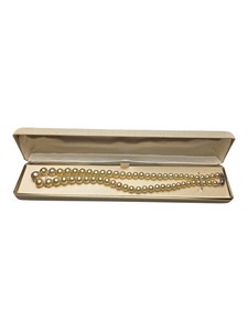 Faux Pearl Necklace in Box - Cream Pearl-Style Strand w Dillards Box