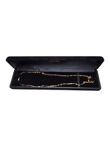 Nikken Gold Necklace w Original Box - Gold-Tone Chain Link Style