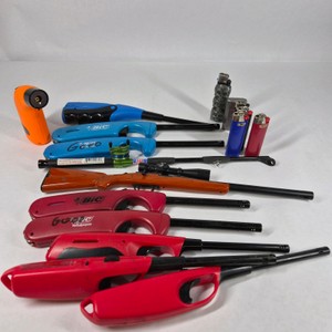 Lot of BIC Multi-Purpose Utility Lighters and Novelty Lighters