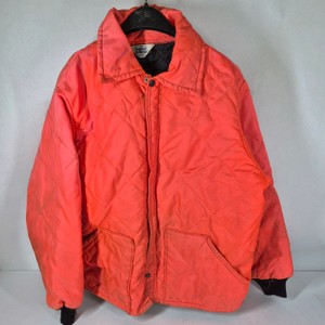 Big Smith Red Quilted Union Made Jacket