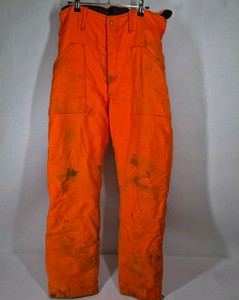 Orange Insulated Work Bib Pants