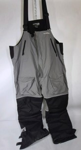 IceArmor by Clam Gray Fishing Bib Pants 3XL