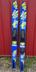 Ski Master Combo Blue Yellow Water Skis