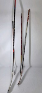 Lot of 3 Hockey Sticks Easton and Warrior