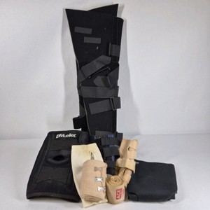 Lot of Knee Brace, Finger Splints, and Athletic Wraps