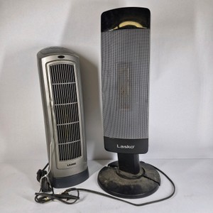 Lot of 2 Lasko Electric Tower Space Heaters