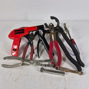 Lot of Assorted Automotive Pliers and Specialty Hand Tools