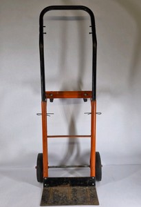 Orange Heavy-Duty Hand Truck Dolly