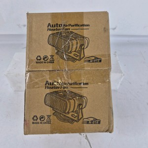 Lot of 2 Auto Air Purification Heater Fans
