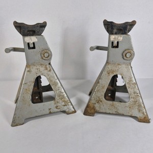 Pair of Metal Automotive Jack Stands