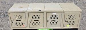 Four-Door Metal Locker Cabinet