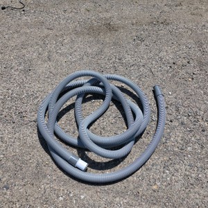 Gray Corrugated Pool Vacuum Hose