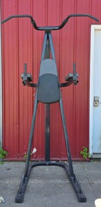 Power Tower Exercise Station for Pull Ups and Leg Raises