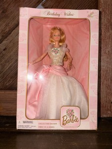 1998 Barbie Birthday Wishes Collector Edition Doll  First in Series  In Box