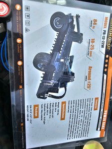 Unused 2026 LandHonor Power Rake PR-12-72W