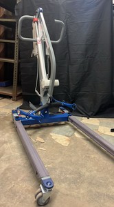 PROTEKT 600 power patient lift  max load 600 pounds - locking back wheels - 2 strap sets included