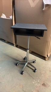Mobile Laptop Stand on Wheels, Great for Moving Around the Office or Clinic