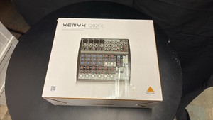 Xenyx 1202FX Premium 12-Input 2-Bus Mixer With Xenyx Mic Preamps British EQs and Multi-FX Processor