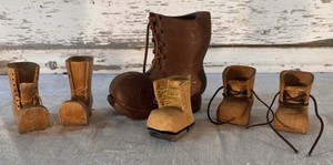 Cute Collection of Wood Shoes