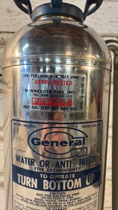 1970s Fire Extinguisher